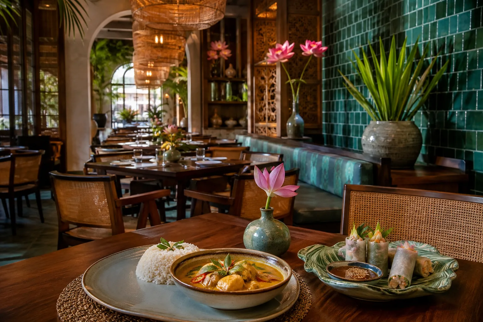 Lotus restoran ve yemek fotoğrafı
