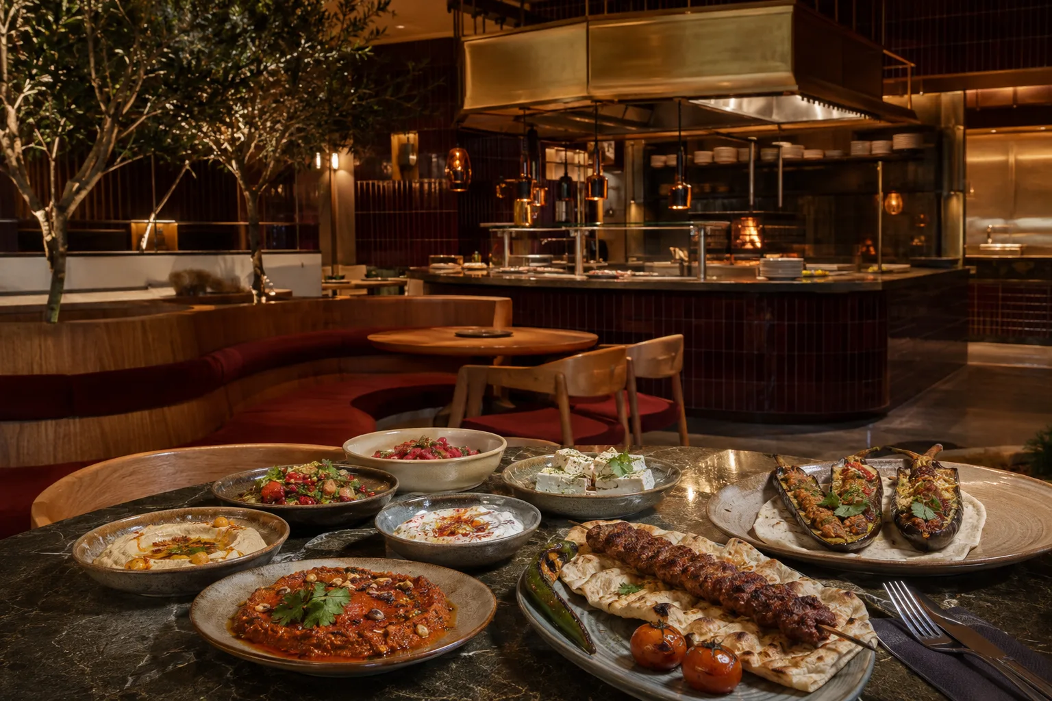 Sumak restoran ve yemek fotoğrafı